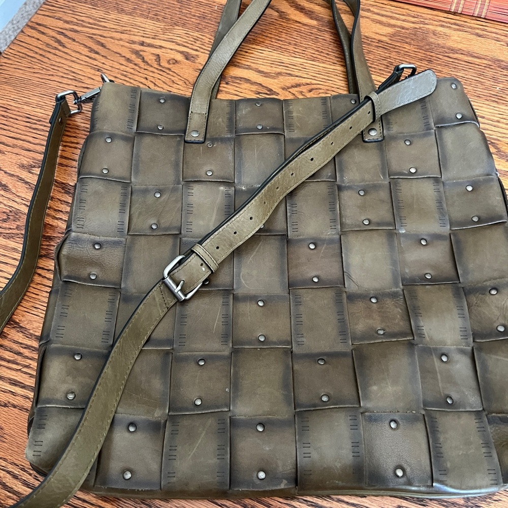 Stylish Olive Green Bag